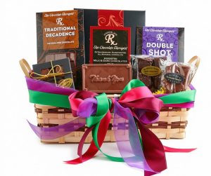 Thank You basket by The Chocolate Therapist