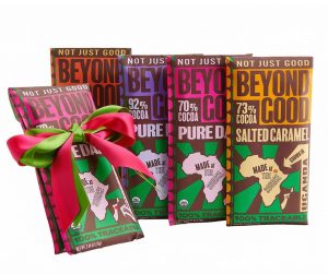 Madagascar bars at The Chocolate Therapist, Beyond Good brand