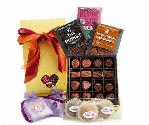 Chocolate and Tea pairing kit by The Chocolate Therapist