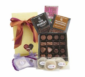 Tea and Chocolate Pairing box by The Chocolate Therapist