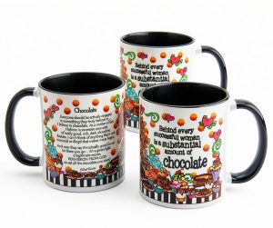 Successful Woman mugs at The Chocolate Therapist