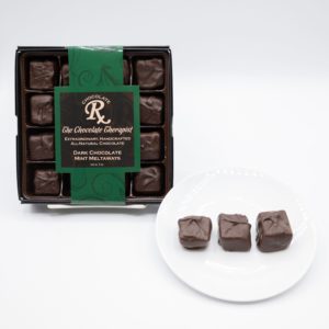 Dark chocolate mints by The Chocolate Therapist