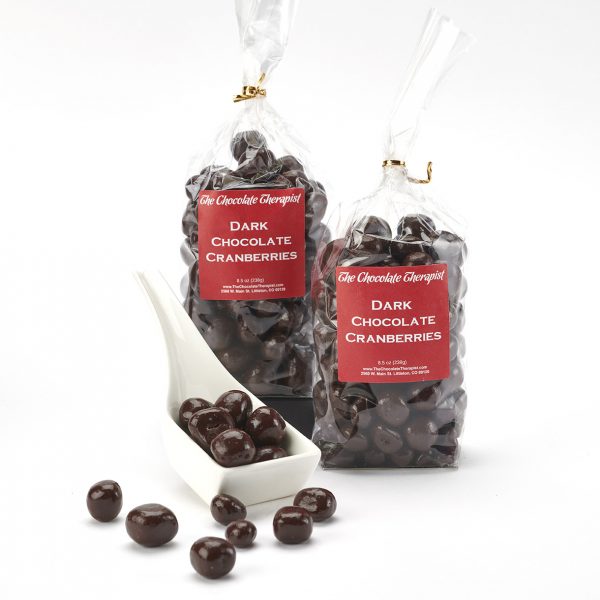 Dark Chocolate-Covered Cranberries
