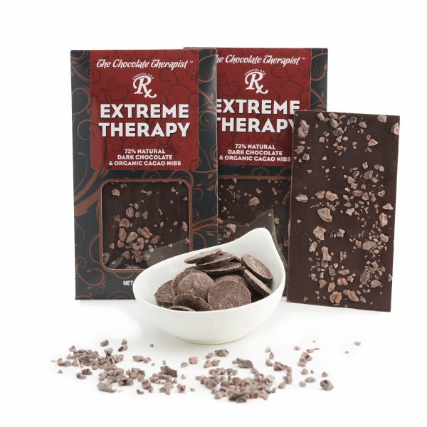 Extreme Therapy - 72% Dark with Organic Cacao Nibs