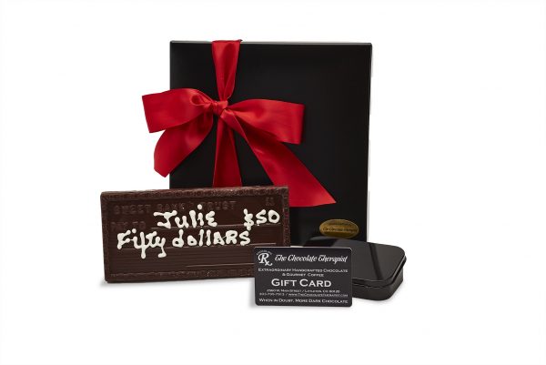 Gift Card with Chocolate Check