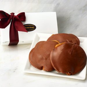 Milk chocolate pecan turtles by The Chocolate Therapist