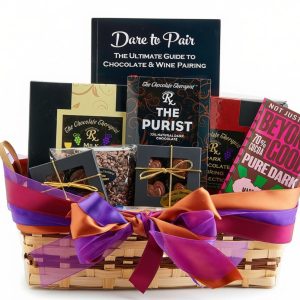 Just Add Wine basket by The Chocolate Therapist