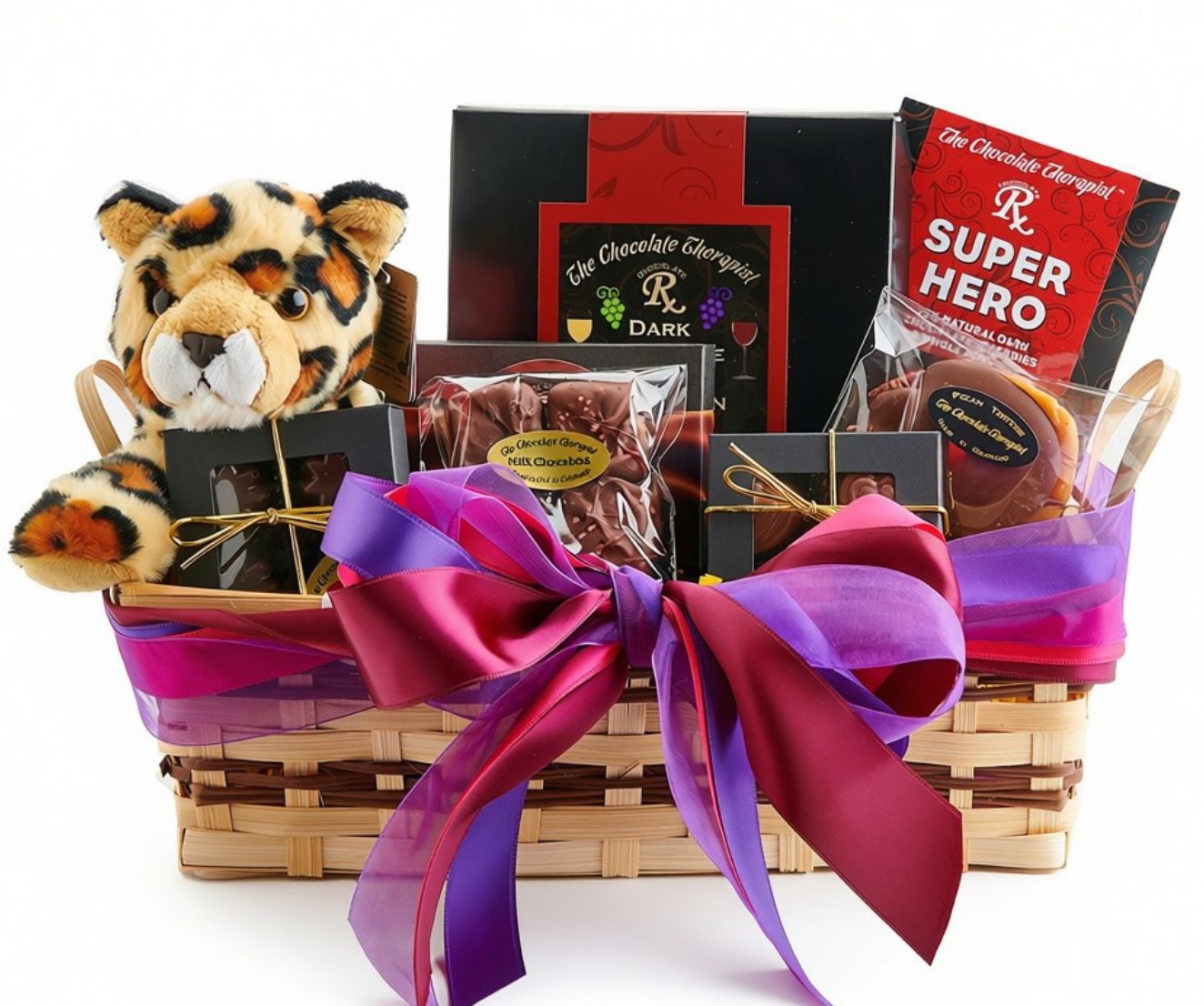 Just For Her basket by The Chocolate Therapist