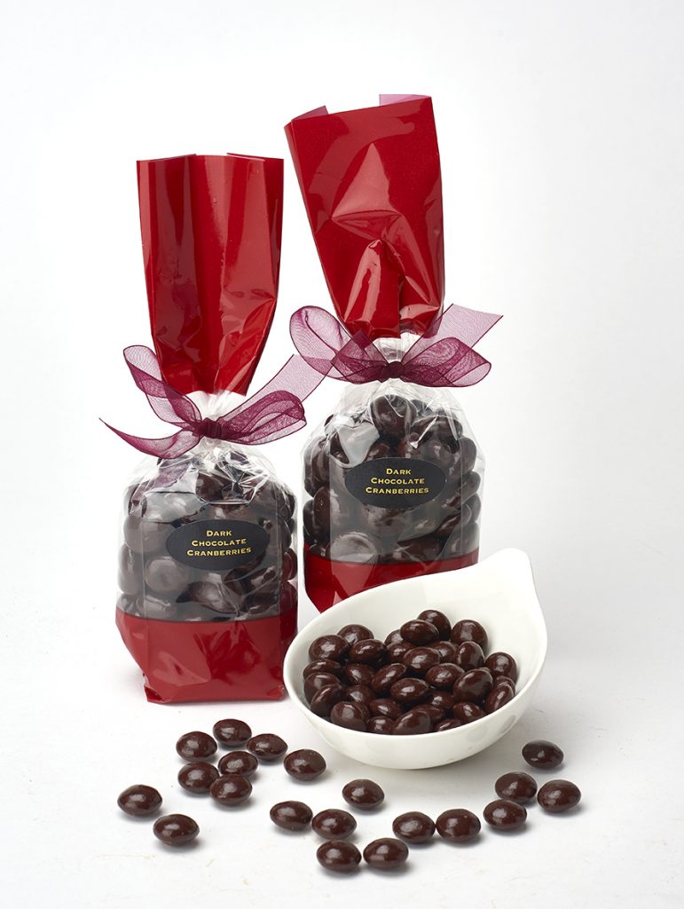 Dark ChocolateCovered Cranberries The Chocolate Therapist