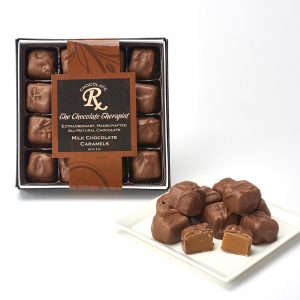 Milk chocolate caramels by The Chocolate Therapist