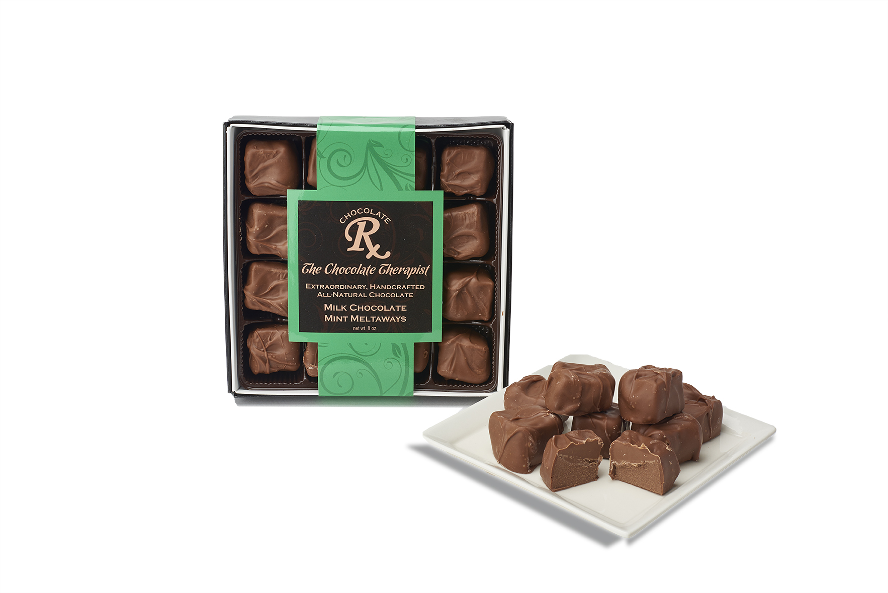 Milk Chocolate Mint Meltaways The Chocolate Therapist