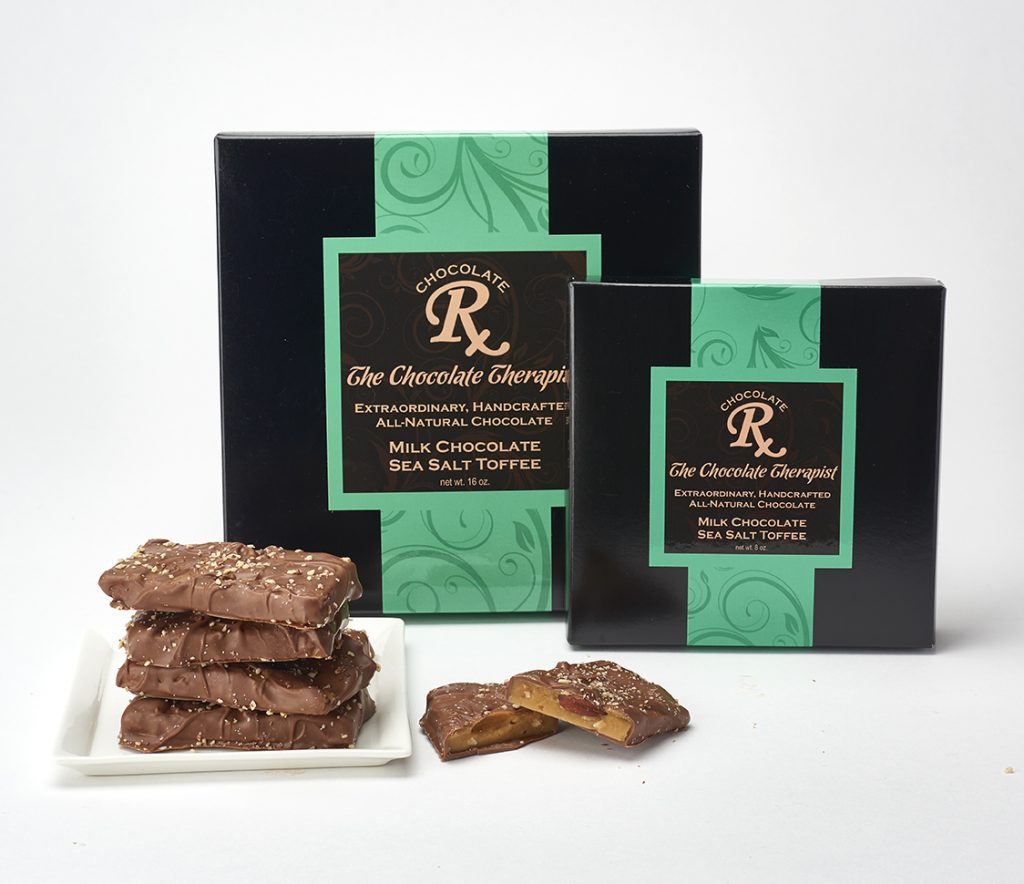 Milk Chocolate Sea Salt Toffee The Chocolate Therapist