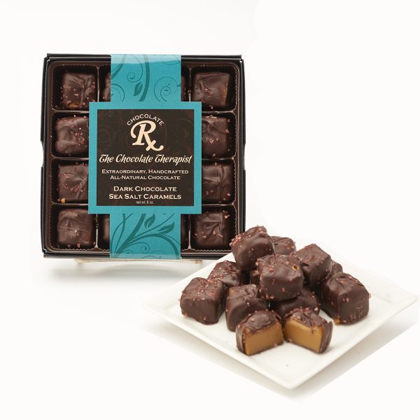 Dark Chocolate SEA SALT Caramels