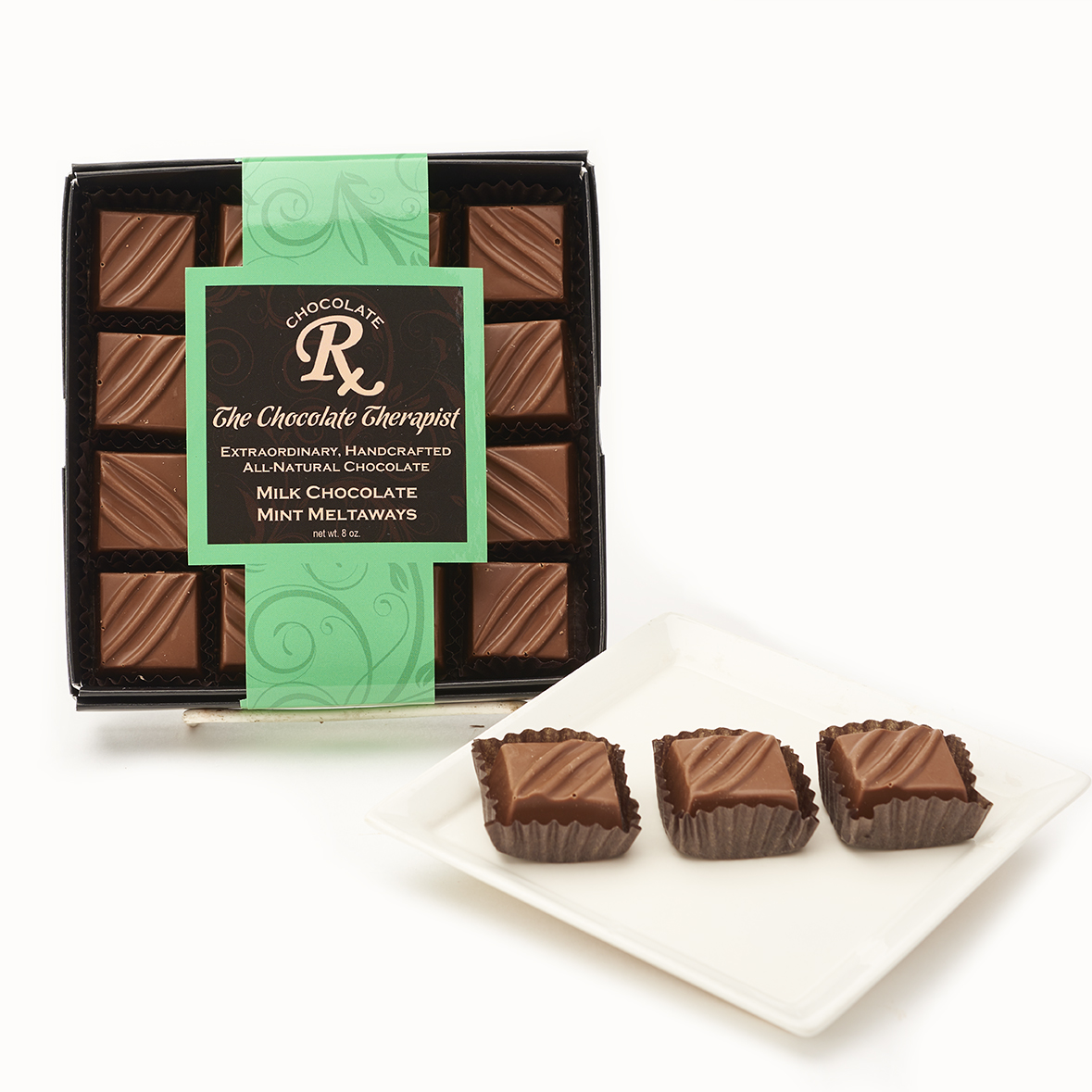 Milk Chocolate Mint Meltaways The Chocolate Therapist