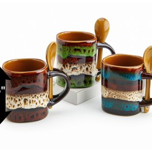 Mini-espresso mugs at The Chocolate Therapist